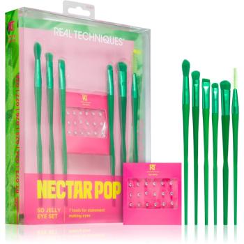 Real Techniques Nectar Pop sada štetcov (na oči a obočie)