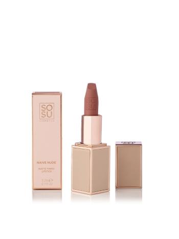 SOSU Cosmetics Matný rúž (Matte Lipsticks) 3,2 g Naive Nude