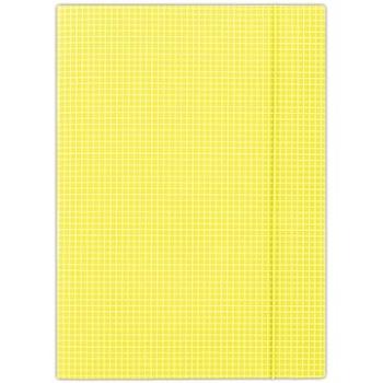 DONAU A4, žlté so štvorčekmi (FEP11)