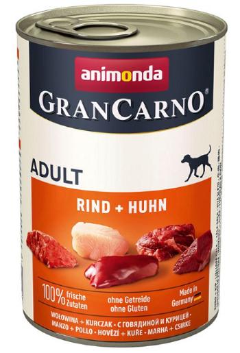 Animonda GRANCARNO® dog adult hovädzie a kura 6 x 400g konzerva