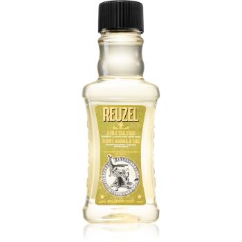 Reuzel Tea Tree 3 v 1 šampón, kondicionér a sprchový gél pre mužov 100 ml