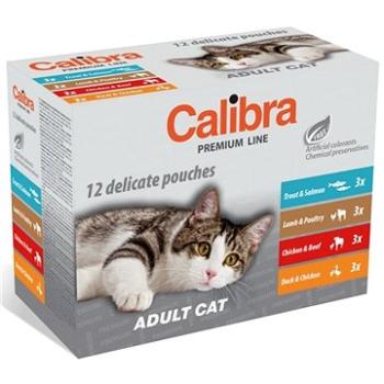 Calibra Cat  kapsička Premium Adult multipack 12× 100 g (8594062084860)