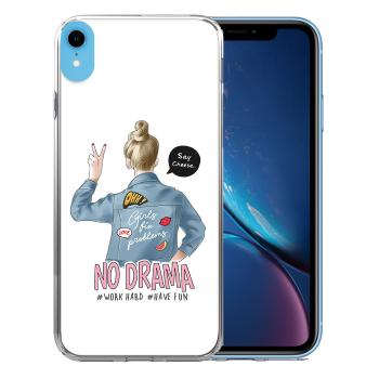 MY ART Ochranný kryt Apple iPhone X / XS NO DRAMA (138)