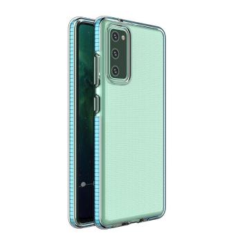 IZMAEL Samsung Galaxy A02s Puzdro Spring clear TPU  KP10509 tyrkysová