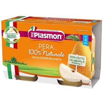 PLASMON bezlepkový ovocný, hruška 2× 104 g, 4 mes.+ (8001040415894)