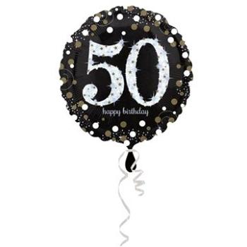 Balón fóliový 50 rokov - happy birthday - narodeniny - 43 cm (26635321310)