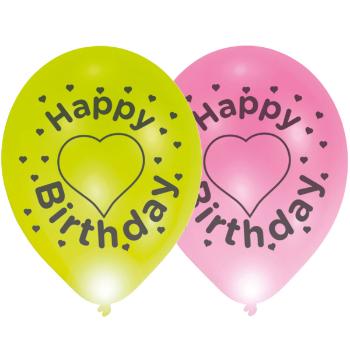 Amscan LED balónik Happy Birthday 1 ks