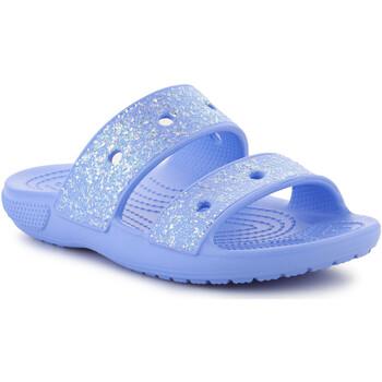 Crocs  Sandále CLASSIC GLITTER SANDAL KIDS MOON JELLY 207788-5Q6  Modrá