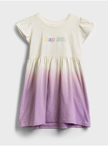 Detské šaty GAP Logo skater dress Farebná