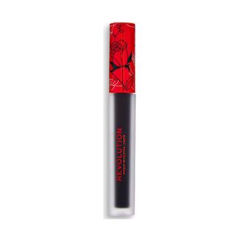 Makeup Revolution  Vinyl Liquid Lipstick  Líčenie obočia Čierna