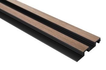 Obkladová lamela Fineza Slat Large Grey oak 270x12 cm SLAT03GO