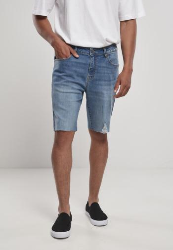 Urban Classics Relaxed Fit Jeans Shorts light destroyed washed - 38