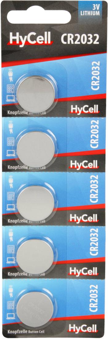 HyCell CR2032 gombíková batéria  CR 2032 lítiová 200 mAh 3 V 5 ks