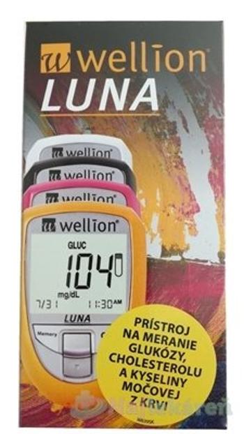 Wellion Luna Trio glukometr set žlutý