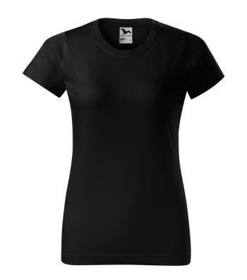 MALFINI Dámske tričko Basic - Čierna | S