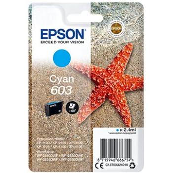 Epson 603 azúrová (C13T03U24010)