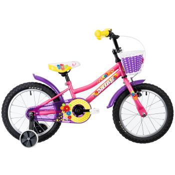 Detský bicykel DHS Daisy 1602 16" 7.0 Farba Pink