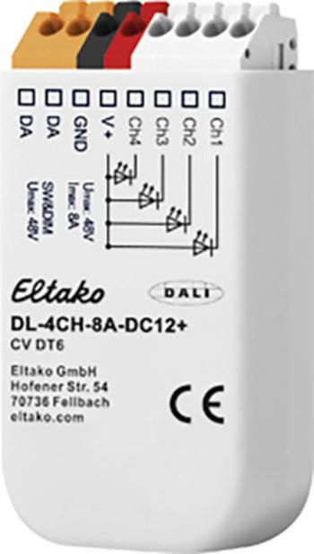 DL-4CH-8A-DC12+ Eltako  LED stmievač   4-kanálová zabudovateľný, pod omietku