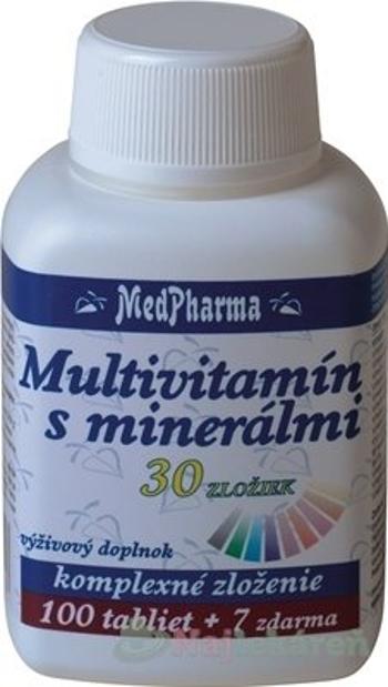 MedPharma Multivitamín s minerály 30 složek tbl. 107