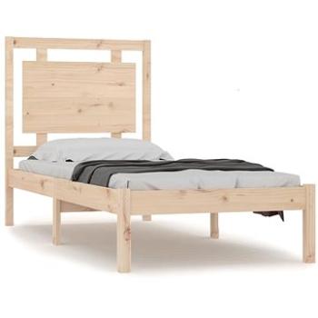 Rám postele masívne drevo 100 × 200 cm, 3105525