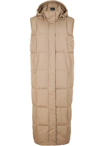 Vatovaná bunda z recyklovaného polyesteru, maxi dĺžka