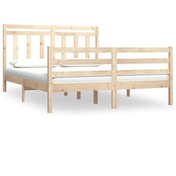 Rám postele masívne drevo 135 × 190 cm Double, 3105290