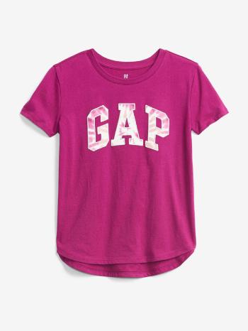GAP Logo Tričko detské Ružová