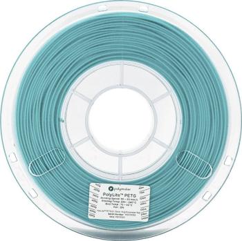 Polymaker 70130  vlákno pre 3D tlačiarne PETG plast  2.85 mm 1 kg modrozelená PolyLite 1 ks