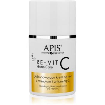 Apis Natural Cosmetics Re-Vit C Home Care hydratačný nočný krém proti vráskam 50 ml