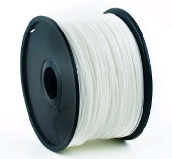 GEMBIRD 3D filament, PLA, 1,75mm, 1000g, 3DP-PLA1.75-01-W,  biela