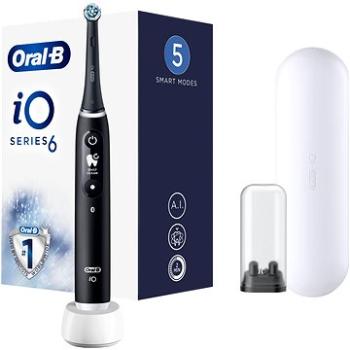 Oral-B iO Series 6s Black magnetická zubná kefka (4210201438021)