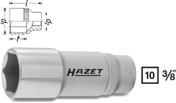 Hazet  880LG-9 vonkajší šesťhran zásuvka 9 mm     3/8" (10 mm)