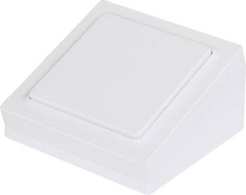 Eltako 30000347 1-násobný inštalačný krabička na omietku    čisto biela