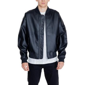 Calvin Klein Jeans  FAUX LEATHER BOMBER J30J325601  Bundy Čierna