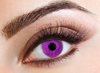 Eyecasions Šošovky mesačné Violet Tint