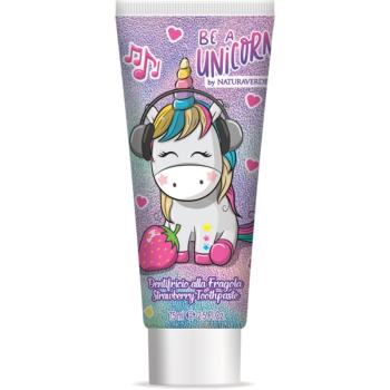 Be a Unicorn Naturaverde Toothpaste zubná pasta pre deti s jahodovou príchuťou 75 ml