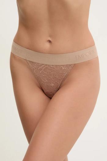 Tangá Emporio Armani Underwear béžová farba, 164282 4R206