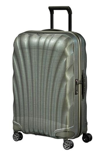 Samsonite Skořepinový cestovní kufr C-lite Spinner 68 l - zelená