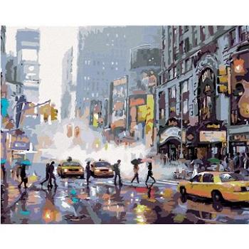 Maľovanie podľa čísel - Rušná ulica v New Yorku (Richard Macneil) (HRAbz33151nad)