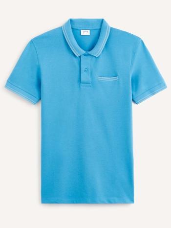 Celio Belipock Polo tričko Modrá