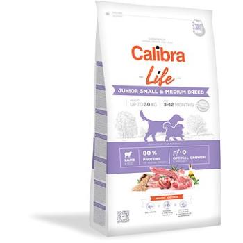 Calibra Dog Life Junior Small & Medium Breed Lamb 12 kg (8594062086505)