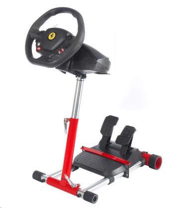 Wheel Stand Pro, stojan na volant a pedále pre Thrustmaster SPIDER, T80/T100, T150, F458/F430, červený