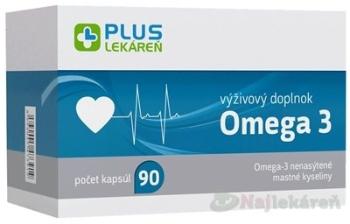Plus lekareň Omega 3 90 cps