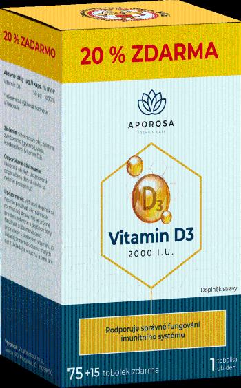 Aporosa Vitamín D3 2000 I.U. 90 kapsúl