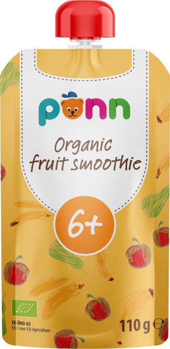 SALVEST Põnn BIO Ovocné smoothie s ananásom 110 g