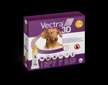 Vectra 3D spot-on pre psy XS (1,5–4 kg)