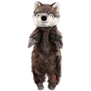 DOG FANTASY hračka skinneeez vlk plyš 50 cm (8595091793662)