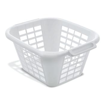 Biely kôš na bielizeň Addis Square Laundry Basket, 24 l