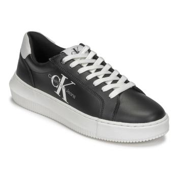 Calvin Klein Jeans  CHUNKY CUPSOLE LACEUP MON LTH WN  Nízke tenisky Čierna