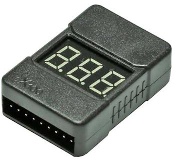 EXTRON Modellbau voltmeter Prispôsobené pre články: 1 - 8 1 ks X5503